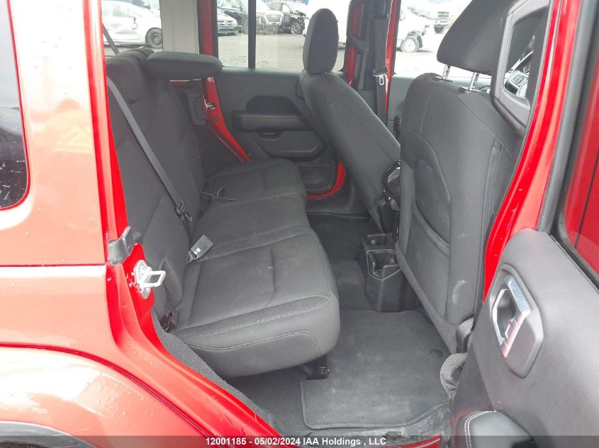 2021 Jeep Wrangler Unlimited Sahara VIN: 1C4HJXEN8MW689348 Lot: 12001185