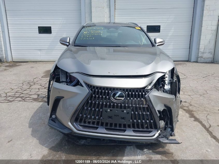 2022 Lexus Nx 350H VIN: 2T2GKCEZ4NC006264 Lot: 12001189