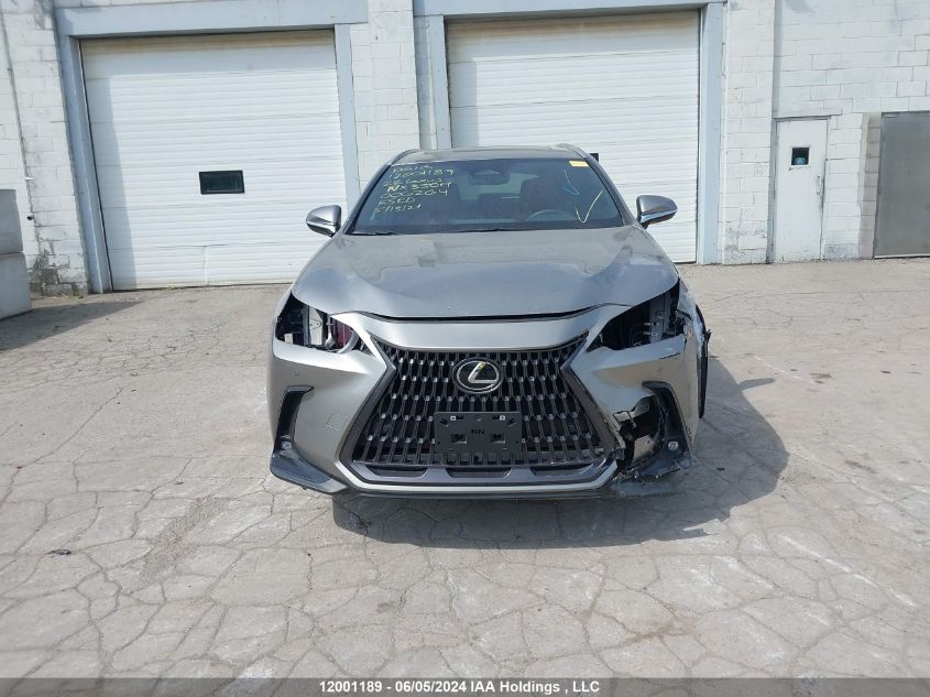 2022 Lexus Nx 350H VIN: 2T2GKCEZ4NC006264 Lot: 12001189