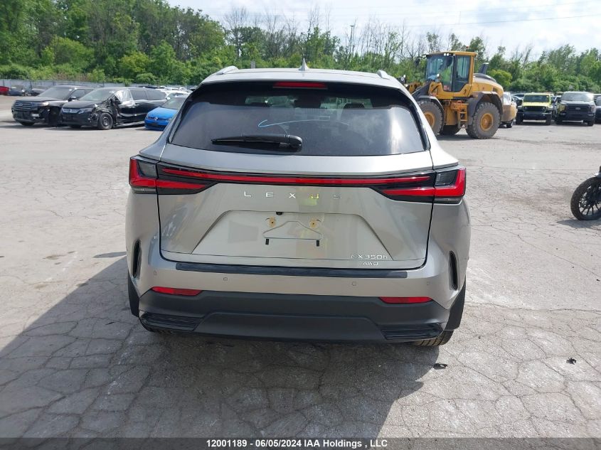 2022 Lexus Nx 350H VIN: 2T2GKCEZ4NC006264 Lot: 12001189