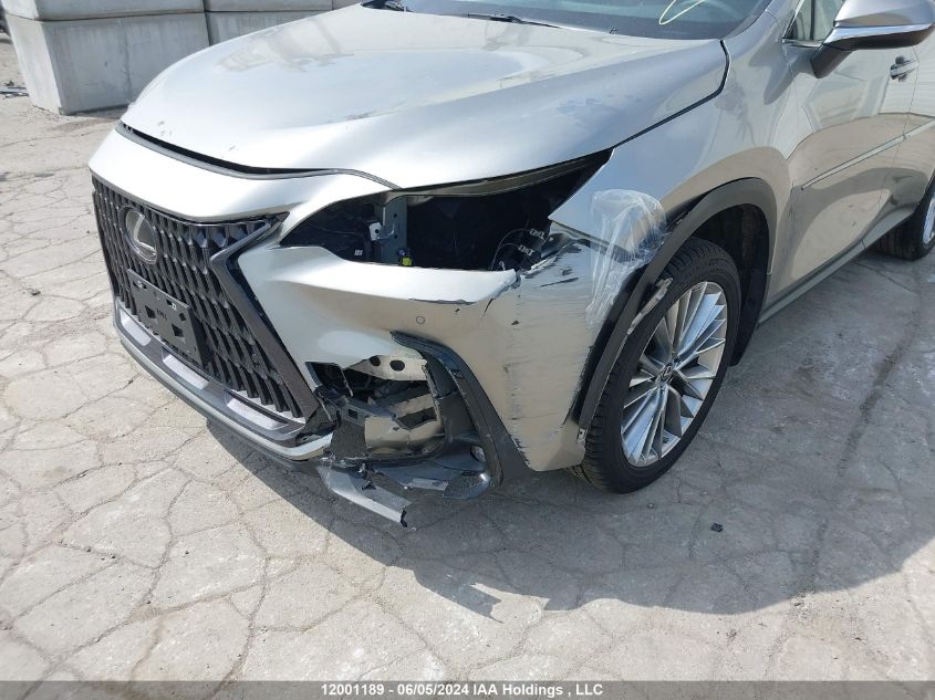 2022 Lexus Nx 350H VIN: 2T2GKCEZ4NC006264 Lot: 12001189