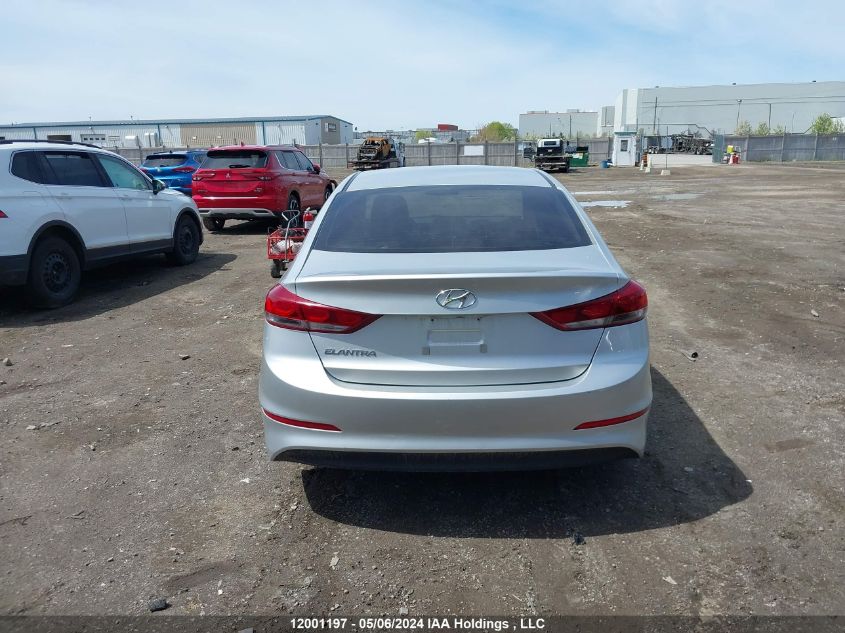 2017 Hyundai Elantra Se VIN: 5NPD74LF9HH076450 Lot: 12001197