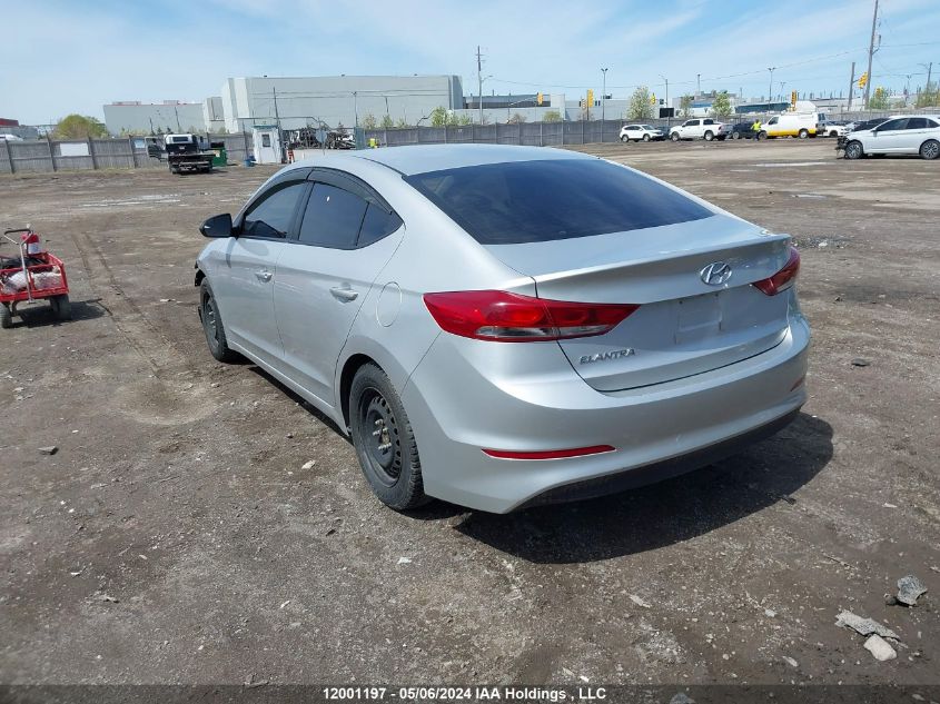 2017 Hyundai Elantra Se VIN: 5NPD74LF9HH076450 Lot: 12001197