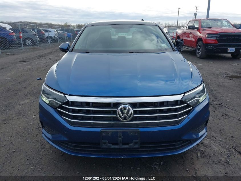 2021 Volkswagen Jetta VIN: 3VWE57BU2MM073922 Lot: 12001202