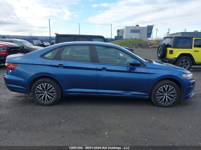 2021 Volkswagen Jetta VIN: 3VWE57BU2MM073922 Lot: 12001202