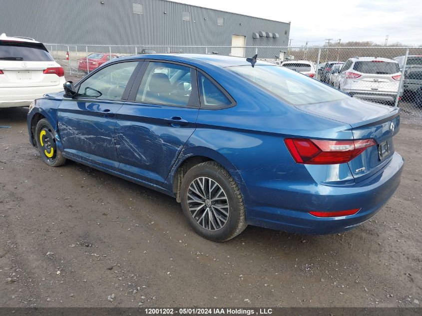 2021 Volkswagen Jetta VIN: 3VWE57BU2MM073922 Lot: 12001202