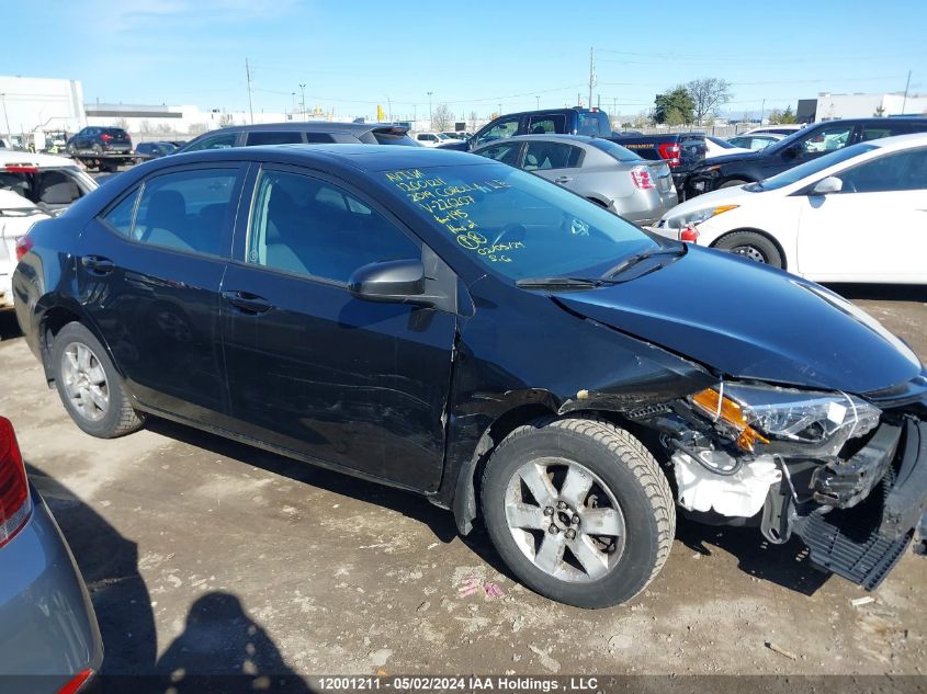 2019 Toyota Corolla L/Le/Xle/Se/Xse VIN: 2T1BURHE7KC226207 Lot: 12001211