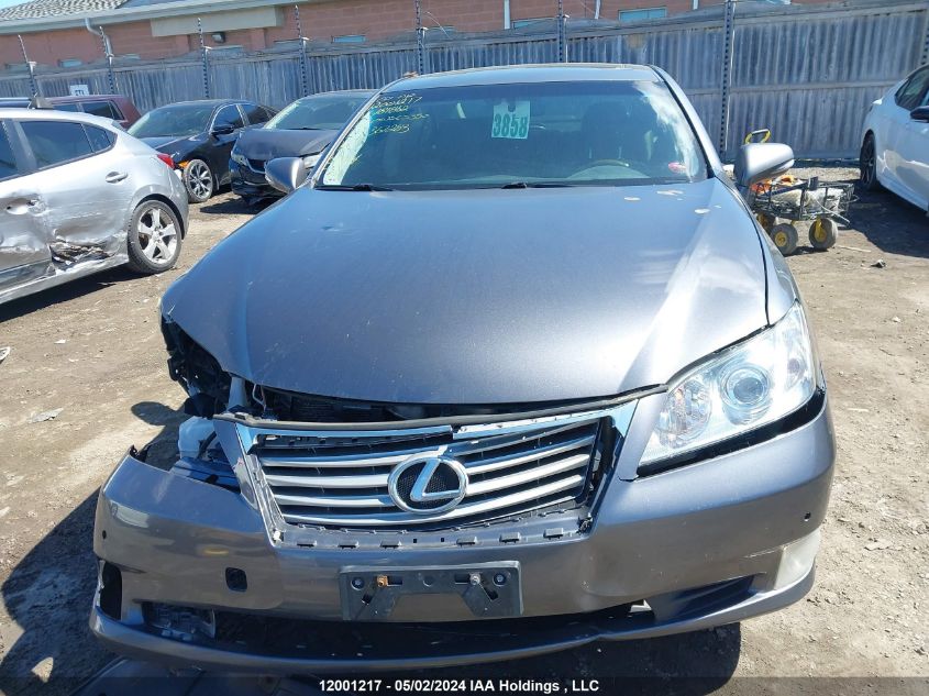 2012 Lexus Es 350 350 VIN: JTHBK1EG4C2481862 Lot: 12001217