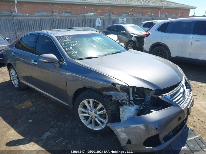 2012 Lexus Es 350 350 VIN: JTHBK1EG4C2481862 Lot: 12001217