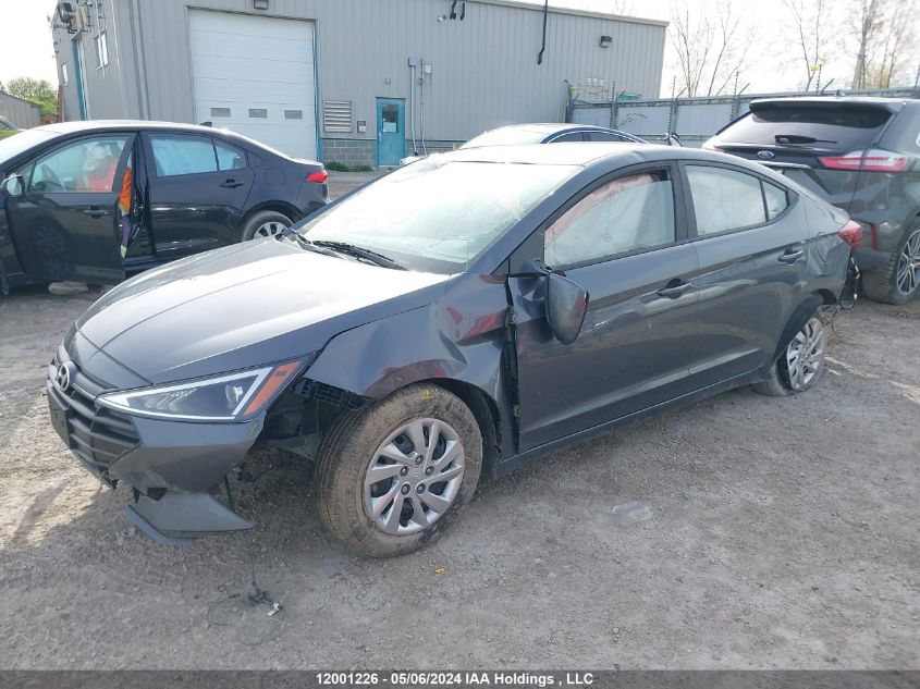 2019 Hyundai Elantra Essential VIN: KMHD74LF2KU805462 Lot: 12001226