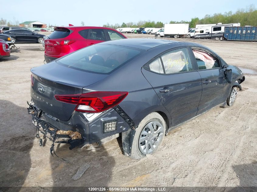 2019 Hyundai Elantra Essential VIN: KMHD74LF2KU805462 Lot: 12001226