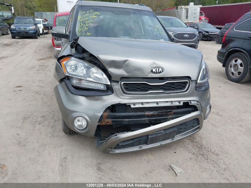 2013 Kia Soul VIN: KNDJT2A66D7602344 Lot: 12001228