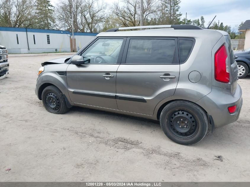 2013 Kia Soul VIN: KNDJT2A66D7602344 Lot: 12001228