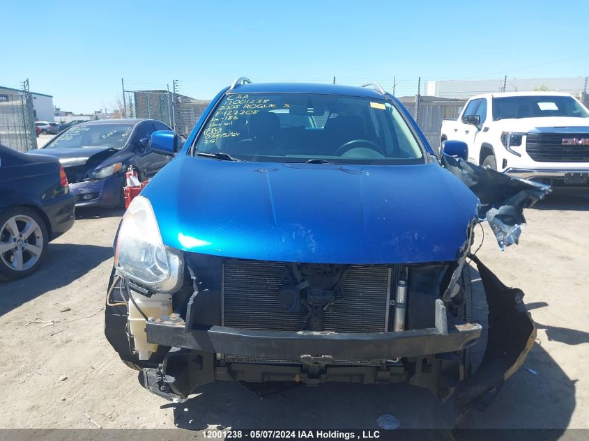 2008 Nissan Rogue S/Sl VIN: JN8AS58V68W122208 Lot: 12001238