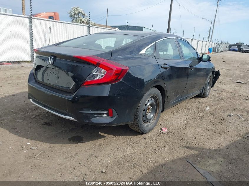 2019 Honda Civic Sedan VIN: 2HGFC2F72KH040162 Lot: 12001248