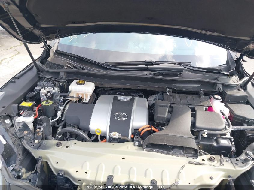 2021 Lexus Rx 450H VIN: 2T2YGMDA0MC068346 Lot: 12001249