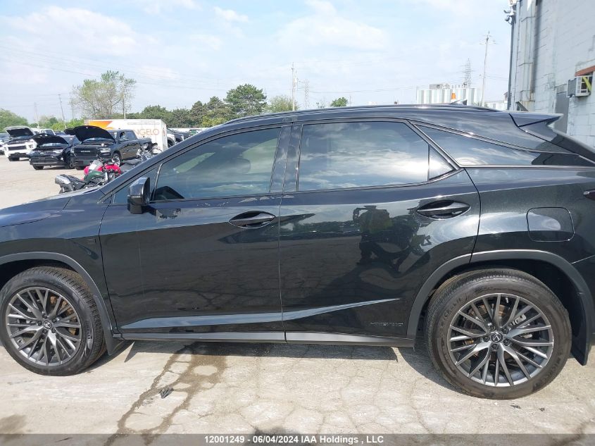 2021 Lexus Rx 450H VIN: 2T2YGMDA0MC068346 Lot: 12001249