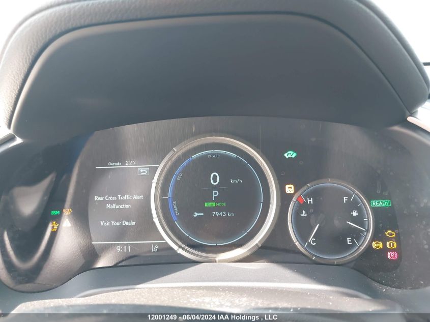 2021 Lexus Rx 450H VIN: 2T2YGMDA0MC068346 Lot: 12001249