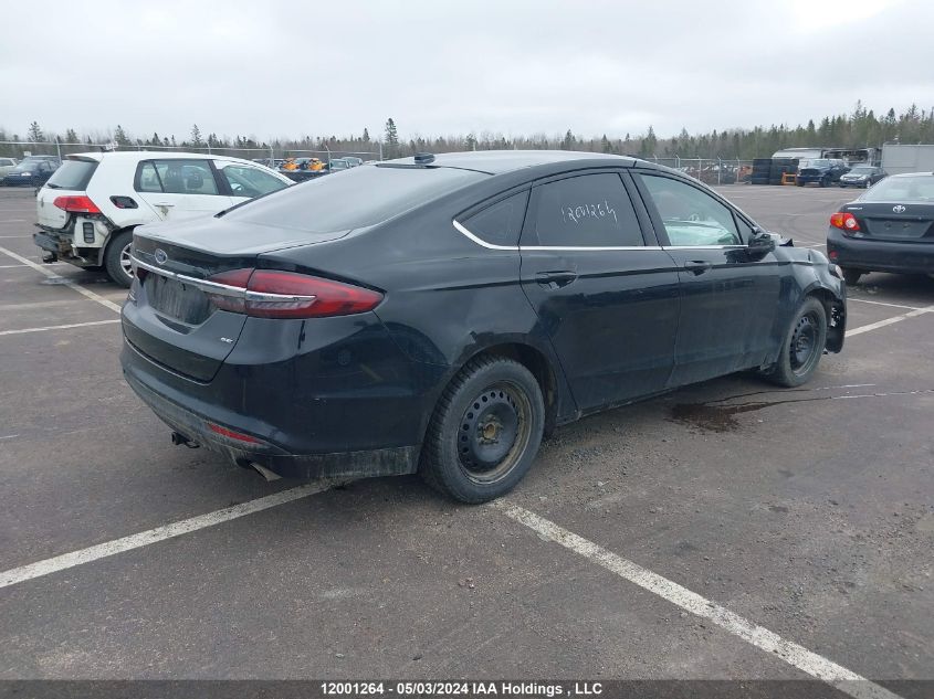 2017 Ford Fusion Se VIN: 3FA6P0H76HR288566 Lot: 12001264