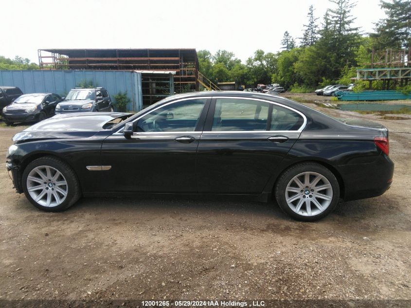 2013 BMW 7 Series VIN: WBAYB6C51DC998359 Lot: 12001265