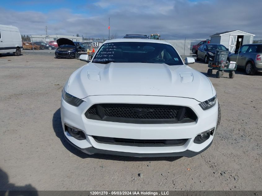 2015 Ford Mustang Gt VIN: 1FA6P8CF5F5410203 Lot: 12001270