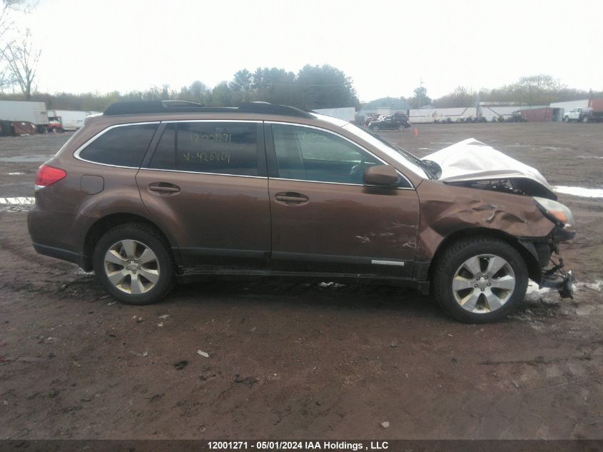 2011 Subaru Outback 2.5I Limited VIN: 4S4BRBJC4B3426404 Lot: 12001271