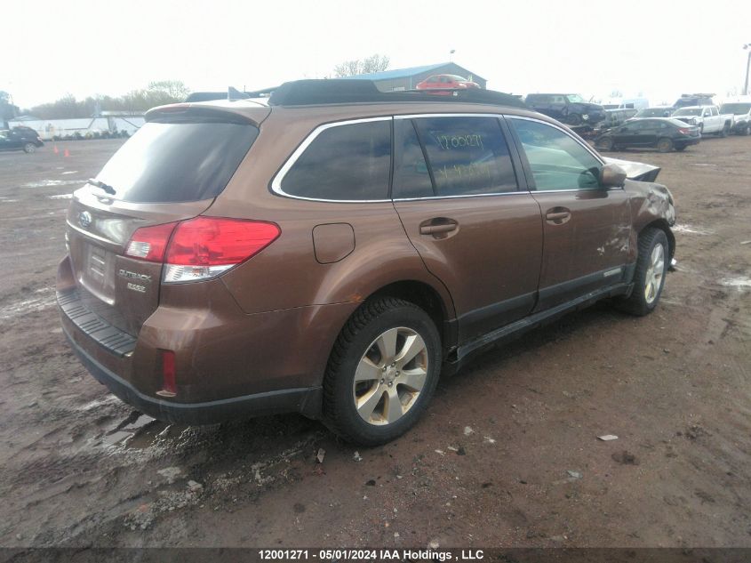 2011 Subaru Outback 2.5I Limited VIN: 4S4BRBJC4B3426404 Lot: 12001271