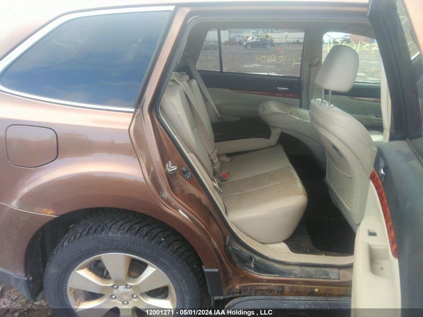 2011 Subaru Outback 2.5I Limited VIN: 4S4BRBJC4B3426404 Lot: 12001271