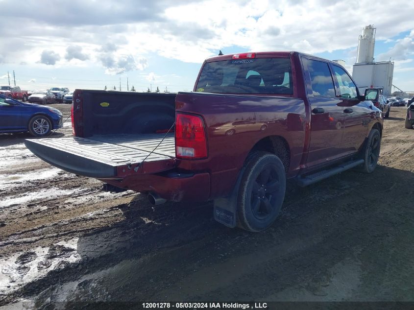 2019 Ram 1500 Classic Tradesman VIN: 1C6RR7KTXKS750100 Lot: 12001278