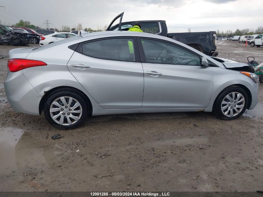 2013 Hyundai Elantra Gl VIN: 5NPDH4AE5DH224613 Lot: 12001285