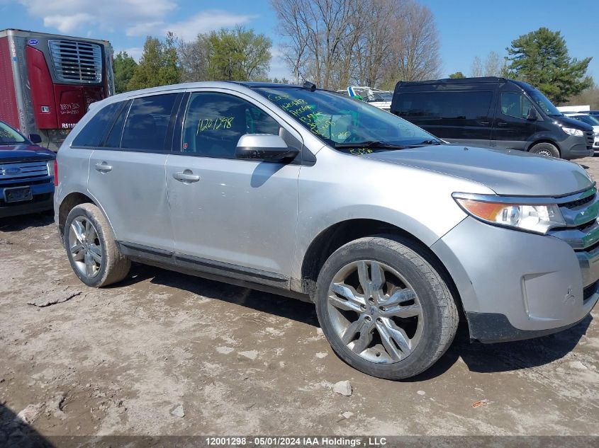 2013 Ford Edge Sel VIN: 2FMDK4JC7DBA00640 Lot: 12001298