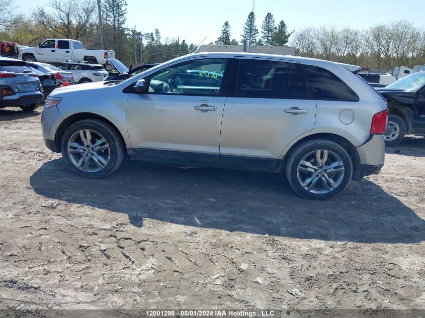 2013 Ford Edge Sel VIN: 2FMDK4JC7DBA00640 Lot: 12001298