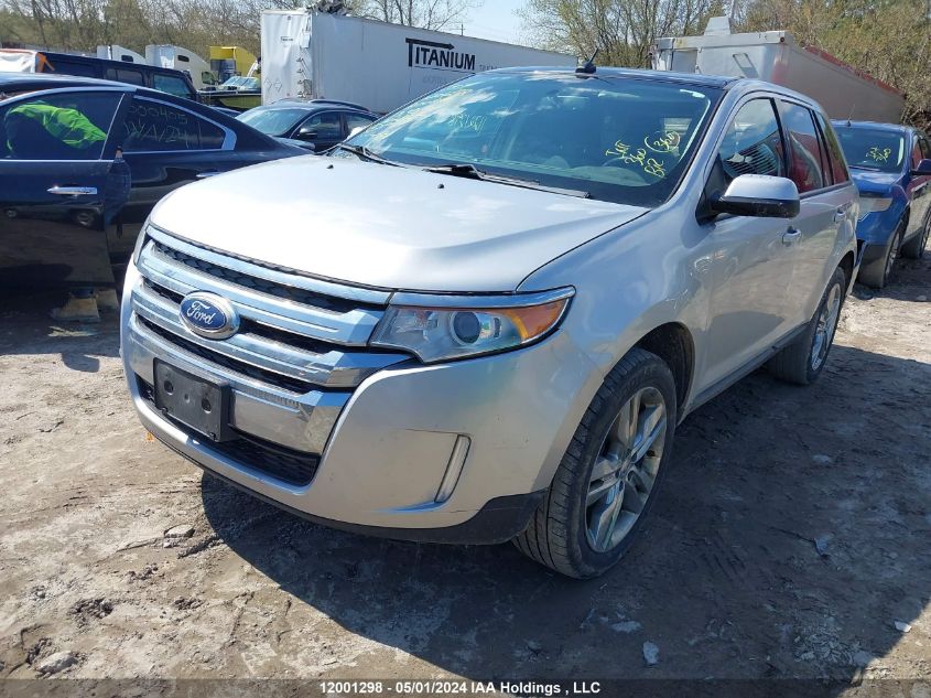 2013 Ford Edge Sel VIN: 2FMDK4JC7DBA00640 Lot: 12001298