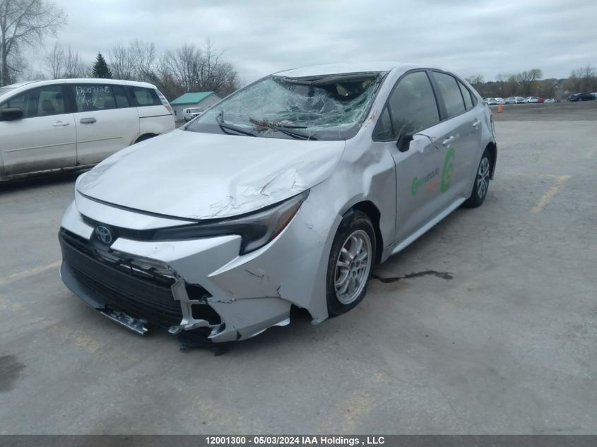 2023 Toyota Corolla Hybrid Le VIN: JTDBCMFE3P3017586 Lot: 12001300