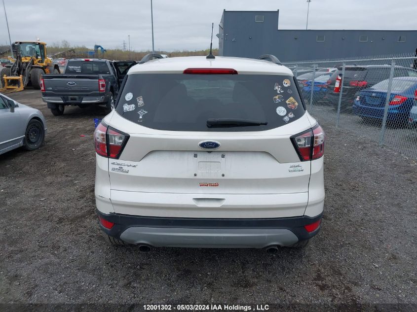 2018 Ford Escape Sel VIN: 1FMCU0HD0JUC92442 Lot: 12001302