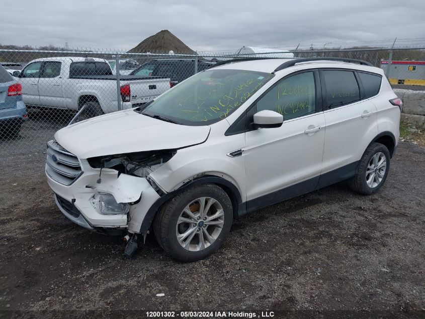 2018 Ford Escape Sel VIN: 1FMCU0HD0JUC92442 Lot: 12001302