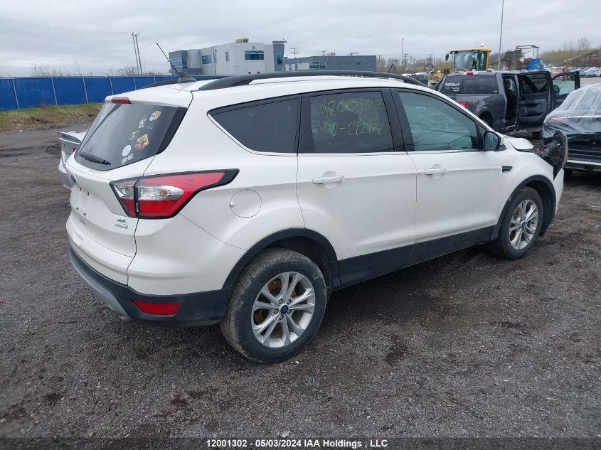 2018 Ford Escape Sel VIN: 1FMCU0HD0JUC92442 Lot: 12001302