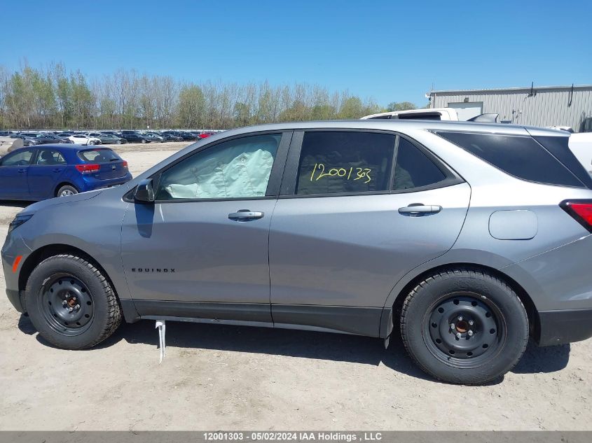 2023 Chevrolet Equinox VIN: 3GNAXHEG8PL216025 Lot: 12001303