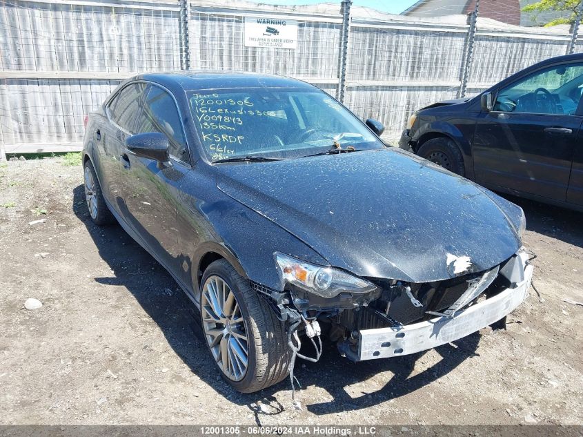 2016 Lexus Is 300 300 VIN: JTHCM1D27G5009843 Lot: 12001305