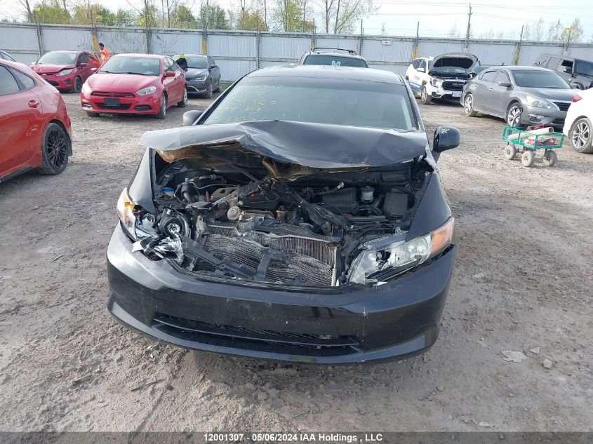 2012 Honda Civic Sdn VIN: 2HGFB2F42CH121527 Lot: 12001307