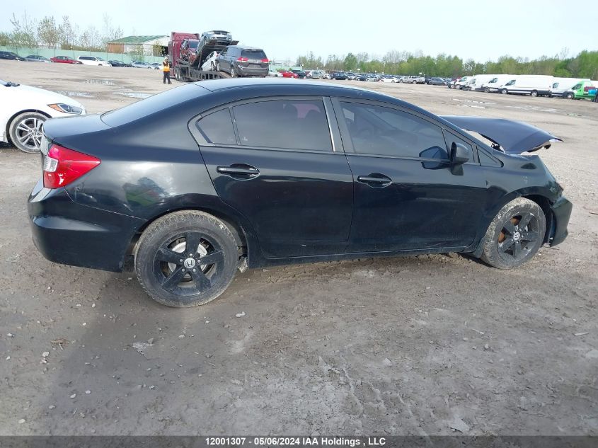 2012 Honda Civic Sdn VIN: 2HGFB2F42CH121527 Lot: 12001307