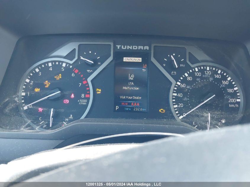 2023 Toyota Tundra Limited VIN: 5TFJA5EC0PX013740 Lot: 12001325