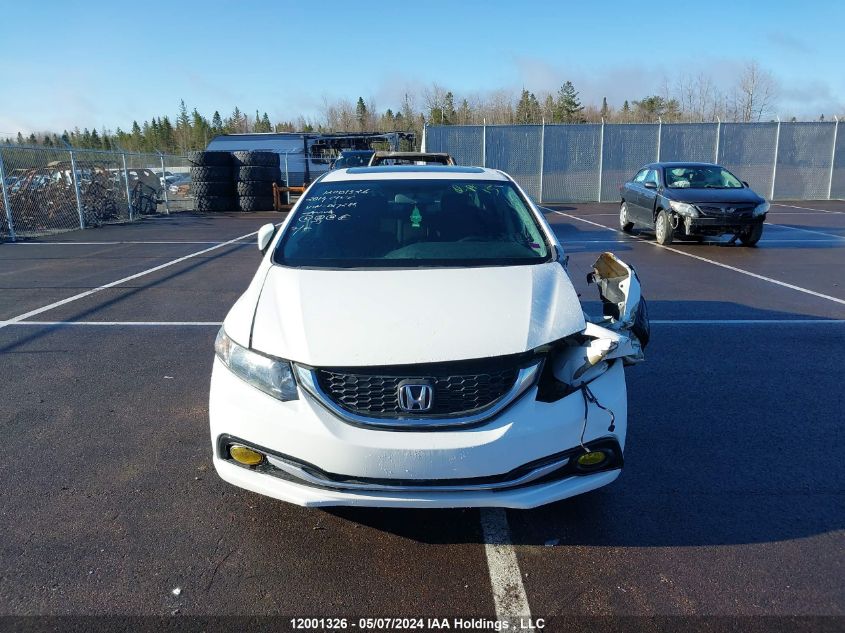 2014 Honda Civic Ex 4Dr VIN: 2HGFB2E57EH027284 Lot: 12001326