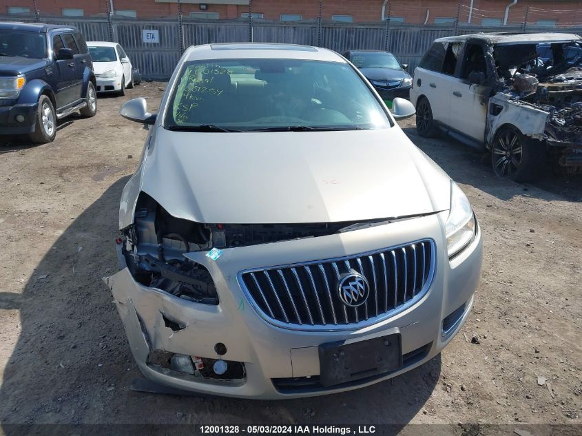 2011 Buick Regal Cxl Russelsheim VIN: W04GS5EC9B1007254 Lot: 12001328