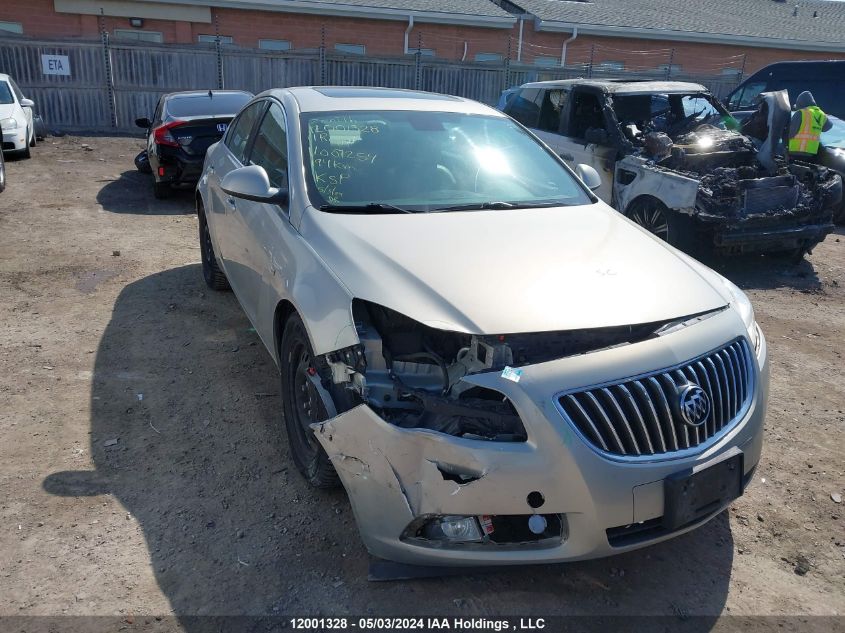 2011 Buick Regal Cxl Russelsheim VIN: W04GS5EC9B1007254 Lot: 12001328