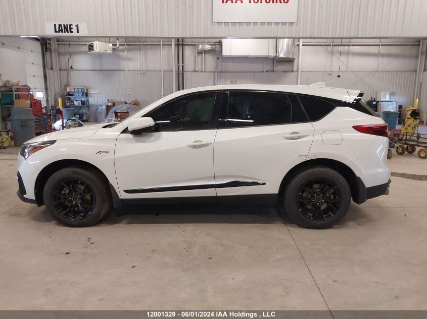 2021 Acura Rdx VIN: 5J8TC2H6XML807298 Lot: 12001329