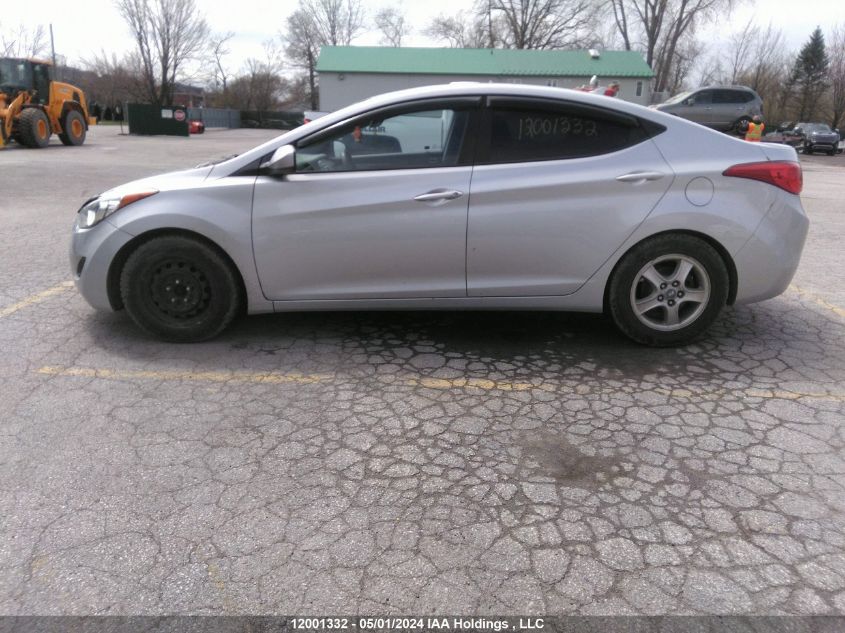 2013 Hyundai Elantra Gl VIN: 5NPDH4AE2DH379250 Lot: 12001332