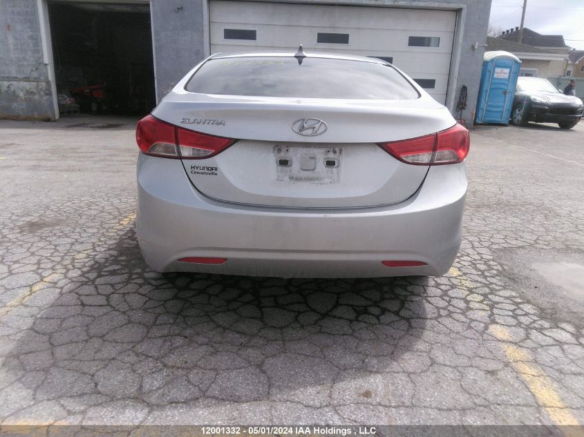 2013 Hyundai Elantra Gl VIN: 5NPDH4AE2DH379250 Lot: 12001332