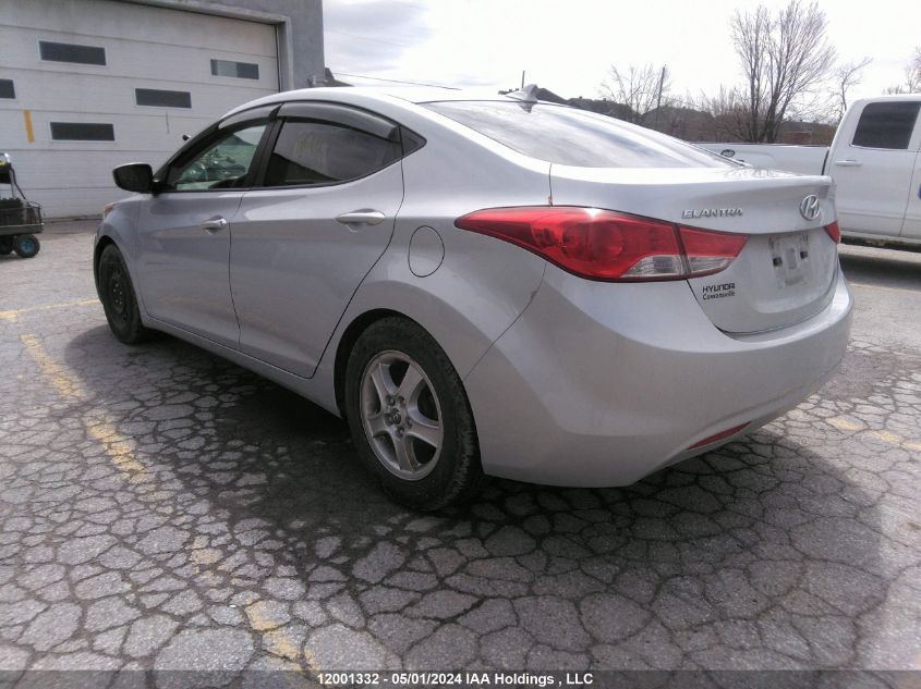 2013 Hyundai Elantra Gl VIN: 5NPDH4AE2DH379250 Lot: 12001332