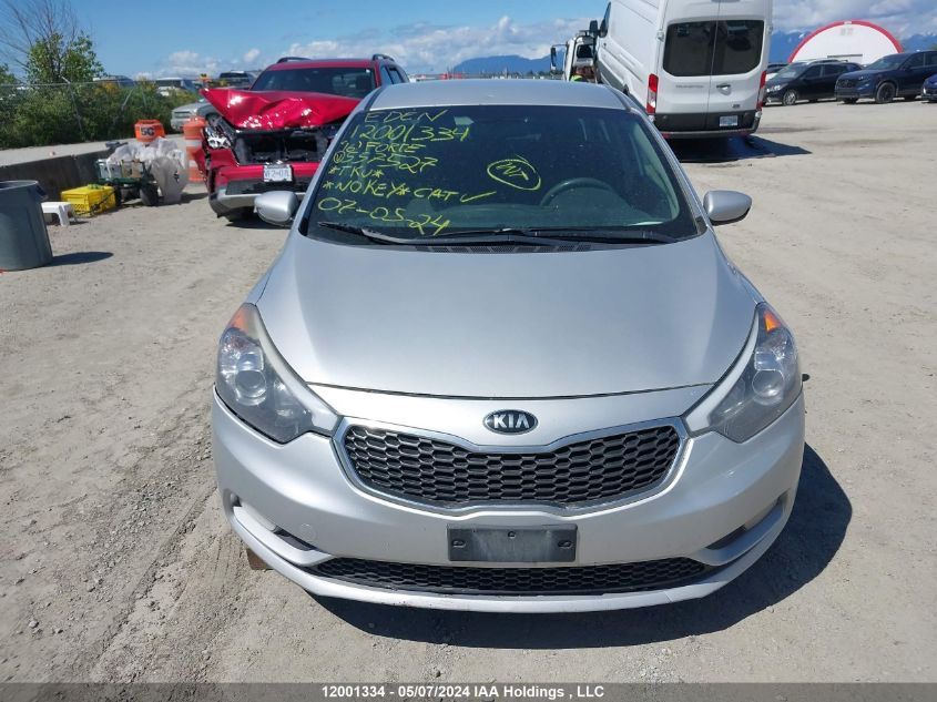 2016 Kia Forte VIN: KNAFX4A63G5557527 Lot: 12001334
